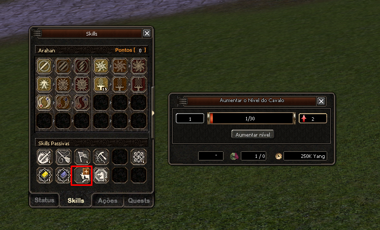 Horse Stage Level Official System
